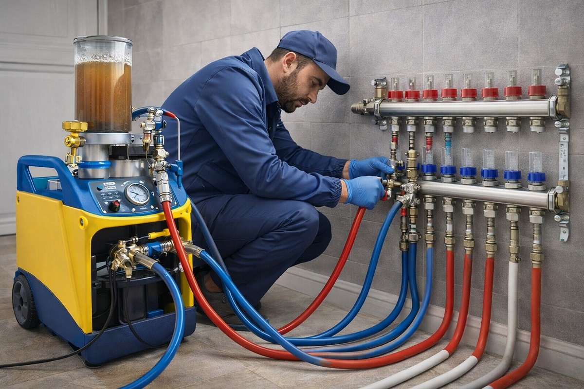 Промывка системы отопления