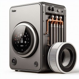Акция!!! HAIER PROLINE S 2.24 TI + стабилизатор + дымоход!!!!