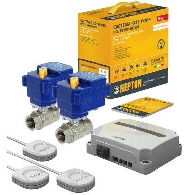 Купить Проводная система защиты от протечки воды Neptun Bugatti Base 3/4 