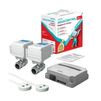 Купить Проводная система защиты от протечки воды Neptun AQUACONTROL 3/4 в магазине Mirkotlov.by (Мир Котлов) - отличное качество. Купить Проводная система защиты от протечки воды Neptun AQUACONTROL 3/4