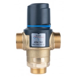 Термостатический смесительный клапан Afriso ATM 761, DN20, G1, 20-43C, Kvs 3,2 м3/ч Термостатический смесительный клапан Afriso ATM 761, DN20, G1, 20-43C, Kvs 3,2 м3/ч
