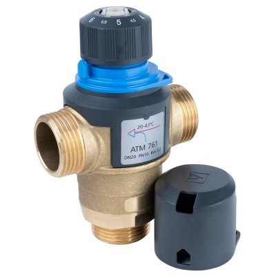 Термостатический смесительный клапан Afriso ATM 761, DN20, G1, 20-43C, Kvs 3,2 м3/ч фото 7