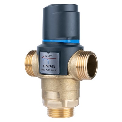 Термостатический смесительный клапан Afriso ATM 763, DN20, G1, 35-60C, Kvs 3,2 м3/ч фото 1