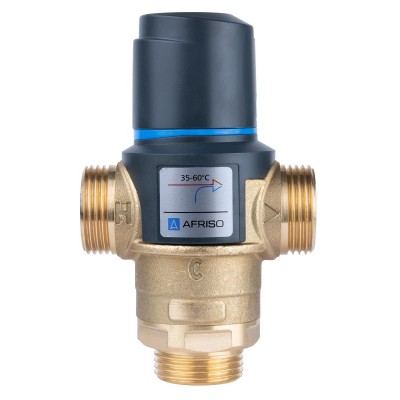 Термостатический смесительный клапан Afriso ATM 763, DN20, G1, 35-60C, Kvs 3,2 м3/ч фото 6