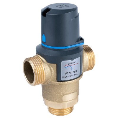 Термостатический смесительный клапан Afriso ATM 763, DN20, G1, 35-60C, Kvs 3,2 м3/ч фото 7