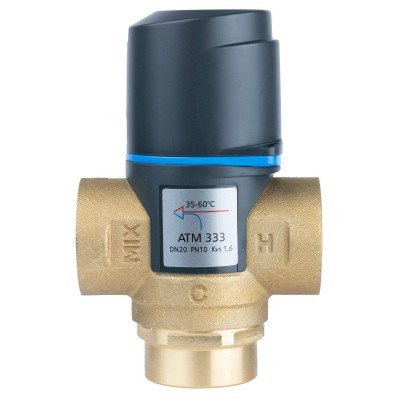 Купить Термостатический смесительный клапан Afriso ATM 333 3/4"ВР (35-60°С) арт. 12 333 10 в магазине Mirkotlov.by (Мир Котлов) - отличное качество. Купить Термостатический смесительный клапан Afriso ATM 333 3/4"ВР (35-60°С) арт. 12 333 10