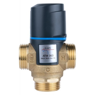 Купить Термостатический смесительный клапан Afriso ATM 363 1"НР (35-60°С) арт. 12 363 10 в магазине Mirkotlov.by (Мир Котлов) - отличное качество. Купить Термостатический смесительный клапан Afriso ATM 363 1"НР (35-60°С) арт. 12 363 10