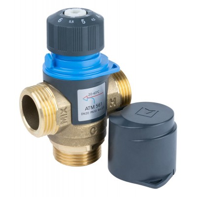 Термостатический смесительный клапан Afriso ATM 561 1"НР (20-43°С) арт. 12 561 10 фото 3