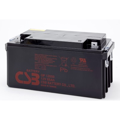Аккумуляторная батарея CSB GP 12650 12V/65Ah - гарантия до 5 лет фото 1 Аккумуляторная батарея CSB GP 12650 12V/65Ah фото 1