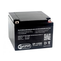 Аккумуляторная батарея Kiper GP-12280 12V/28Ah