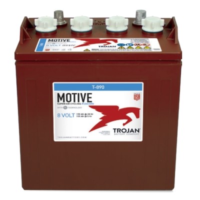 Купить Аккумуляторная батарея тяговая Trojan T-890 8V/190Ah в магазине Mirkotlov.by (Мир Котлов) - отличное качество. Купить Аккумуляторная батарея тяговая Trojan T-890 8V/190Ah
