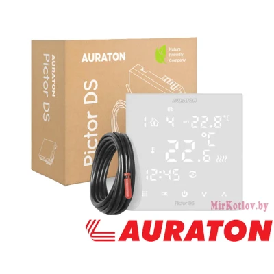 Терморегулятор AURATON Pictor DS (белый) Терморегулятор AURATON Pictor DS (белый)