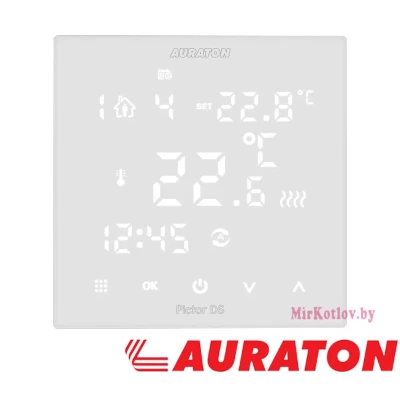 Терморегулятор AURATON Pictor DS (белый) Терморегулятор AURATON Pictor DS (белый)