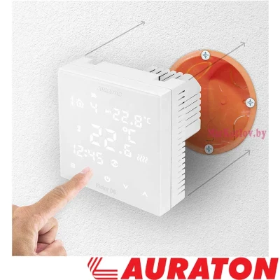 Терморегулятор AURATON Pictor DS (белый) Терморегулятор AURATON Pictor DS (белый)