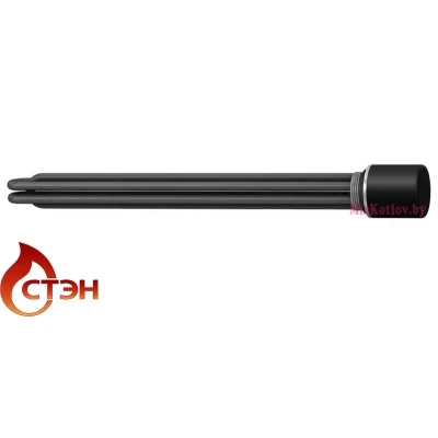 ТЭН СТЭН ТЭНБ-12-G1½"- Ч (3х220В) с колпаком