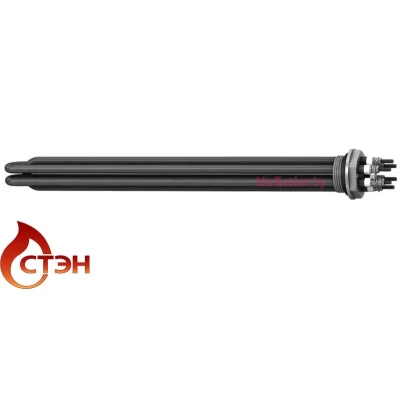 ТЭН СТЭН ТЭНБ-12-G1½"- Ч (3х220В) с колпаком