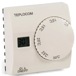 Комнатный термостат TEPLOCOM TS-2AA/8A Комнатный термостат TEPLOCOM TS-2AA/8A