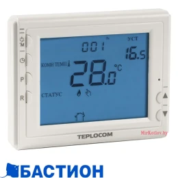 Комнатный термостат TEPLOCOM TS-PROG-2AA/8A Комнатный термостат TEPLOCOM TS-PROG-2AA/8A