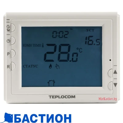 Комнатный термостат TEPLOCOM TS-PROG-2AA/8A