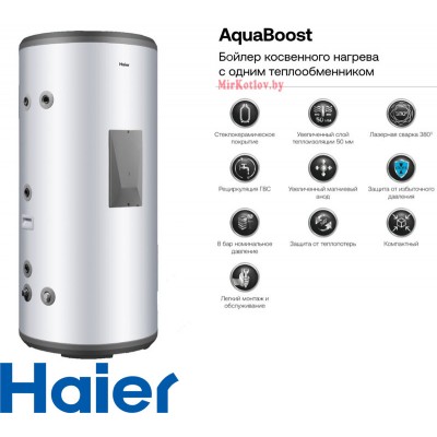 Бойлер косвенного нагрева HAIER AquaBoost 1.150F фото 1