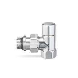 Запорный радиаторный клапан Varmega VMDV03-410404, 1/2" ВР-НР, угловой, хромированный Запорный радиаторный клапан Varmega VMDV03-410404, 1/2" ВР-НР, угловой, хромированный