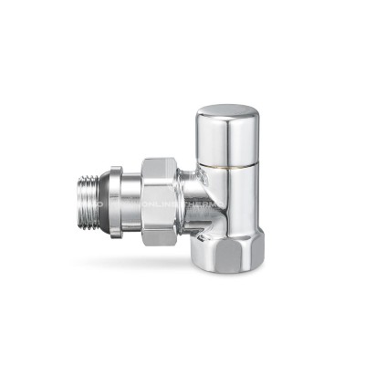 Запорный радиаторный клапан Varmega VMDV03-410404, 1/2" ВР-НР, угловой, хромированный Запорный радиаторный клапан Varmega VMDV03-410404, 1/2" ВР-НР, угловой, хромированный