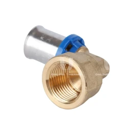 Угольник (угол) 90° с внутренней резьбой APE ARL3103100, 16х1/2", пресс-фитинг Угольник (угол) 90° с внутренней резьбой APE ARL3103100, 16х1/2", пресс-фитинг