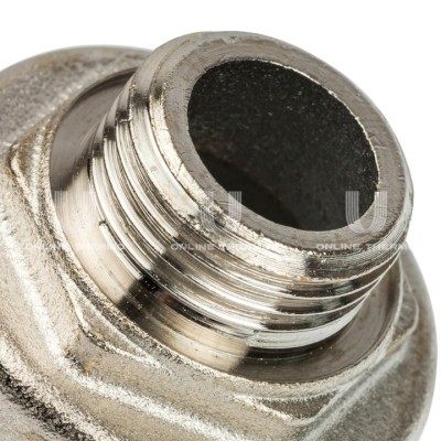Автоматический воздухоотводчик Stout SVS-0011-000015 1/2", вертикальный выпуск, никелированный, с уплотнением O-ring фото 2