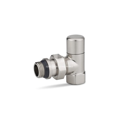 Радиаторный клапан ручной регулировки Varmega VMDV01-510404, 1/2" ВР-НР, угловой, матовый никель Радиаторный клапан ручной регулировки Varmega VMDV01-510404, 1/2" ВР-НР, угловой, матовый никель