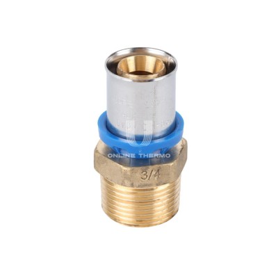 Муфта переходная (переходник) с наружной резьбой APE ARL1004200, 20х3/4", пресс-фитинг Муфта переходная (переходник) с наружной резьбой APE ARL1004200, 20х3/4", пресс-фитинг