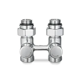 Узел нижнего подключения Varmega VMDV21-400415, 1/2"×3/4"EK НР, прямой, хром Узел нижнего подключения Varmega VMDV21-400415, 1/2"×3/4"EK НР, прямой, хром