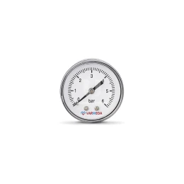 Манометр аксиальный Varmega VMMT08-500602, диаметр 50 мм, 6 бар, 1/4"