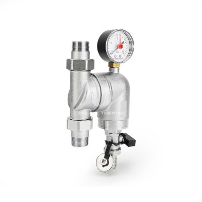 Фильтр промывной Varmega VMSF03-C25052 PN25 3/4", с разъемными соединениями, поворотный - гарантия до 5 лет фото 2 Фильтр промывной Varmega VMSF03-C25052 PN25 3/4", с разъемными соединениями, поворотный фото 2