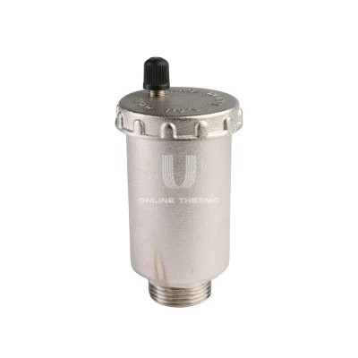 Купить Автоматический воздухоотводчик Stout SVS-0011-000020 3/4", вертикальный выпуск, никелированный 