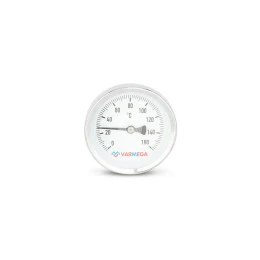 Термометр биметаллический с погружной гильзой Varmega VMMT02-635004, диаметр 63 мм, длина гильзы 50 мм