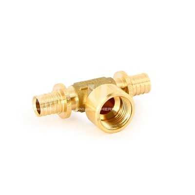 Тройник с внутренней резьбой Uni-Fitt 747G7270, 20х1/2"х20, аксиальный