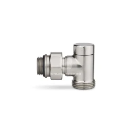 Узел нижнего подключения одинарный Varmega VMDV22-500415, 1/2"×3/4"EK НР, угловой, матовый никель Узел нижнего подключения одинарный Varmega VMDV22-500415, 1/2"×3/4"EK НР, угловой, матовый никель