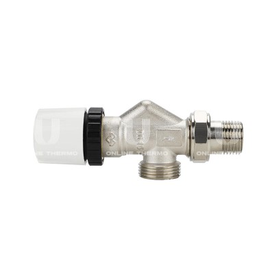 Термостатический клапан (терморегулятор) Varmega VMRV07-N00415, 1/2" x 3/4"EK НР, осевой, без преднастройки