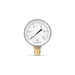 Манометр радиальный Varmega VMMT10-801004, диаметр 80 мм, 10 бар, 1/2"