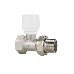 Радиаторный клапан (вентиль) ручной регулировки Varmega VMRV02-N00505, 3/4" ВР-НР, прямой