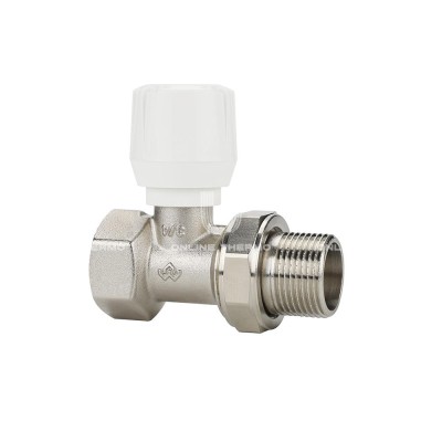 Радиаторный клапан (вентиль) ручной регулировки Varmega VMRV02-N00505, 3/4" ВР-НР, прямой
