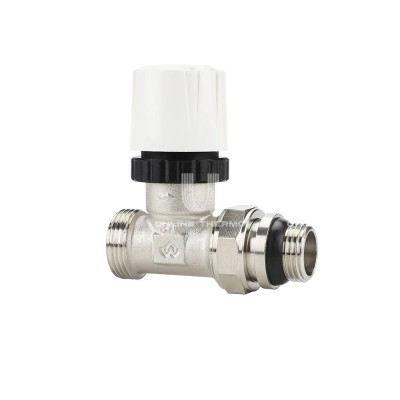 Термостатический клапан (терморегулятор) Varmega VMRV06-N10415, 1/2" x 3/4"EK НР, прямой, с самоуплотн. полусгоном, без преднастройки Термостатический клапан (терморегулятор) Varmega VMRV06-N10415, 1/2" x 3/4"EK НР, прямой, с самоуплотн. полусгоном, без преднастройки