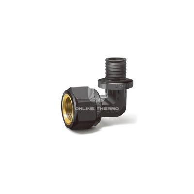 Угольник (угол) 90° с внутренней резьбой Varmega Slide-fit VM51503, 20х1/2", комбинированный, аксиальный Угольник (угол) 90° с внутренней резьбой Varmega Slide-fit VM51503, 20х1/2", комбинированный, аксиальный