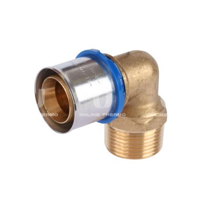 Угольник (угол) 90° с наружной резьбой APE ARL3010400, 32х1", пресс-фитинг Угольник (угол) 90° с наружной резьбой APE ARL3010400, 32х1", пресс-фитинг