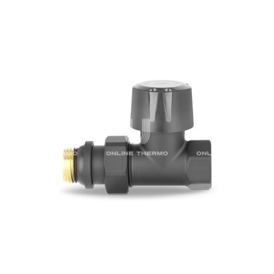Термостатический клапан (терморегулятор) Varmega VMDV06-210404, 1/2" ВР-НР, прямой, черный Термостатический клапан (терморегулятор) Varmega VMDV06-210404, 1/2" ВР-НР, прямой, черный