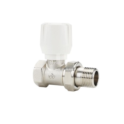 Радиаторный клапан (вентиль) ручной регулировки Varmega VMRV02-N00404, 1/2" ВР-НР, прямой Радиаторный клапан (вентиль) ручной регулировки Varmega VMRV02-N00404, 1/2" ВР-НР, прямой
