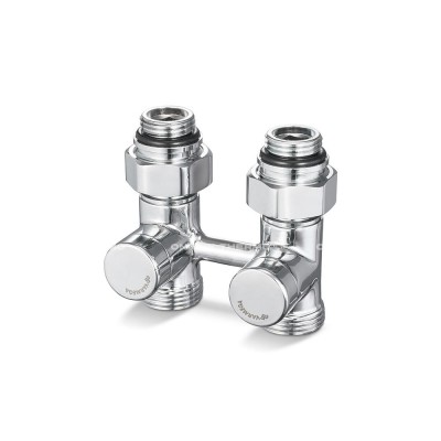 Узел нижнего подключения Varmega VMDV21-400415, 1/2"×3/4"EK НР, прямой, хром Узел нижнего подключения Varmega VMDV21-400415, 1/2"×3/4"EK НР, прямой, хром