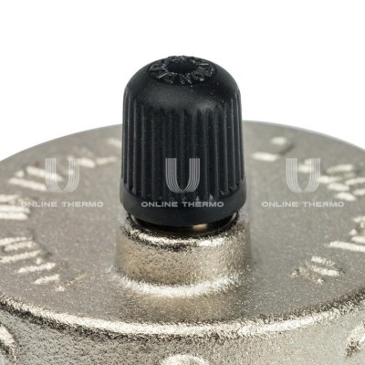 Автоматический воздухоотводчик Stout SVS-0011-000015 1/2", вертикальный выпуск, никелированный, с уплотнением O-ring фото 3