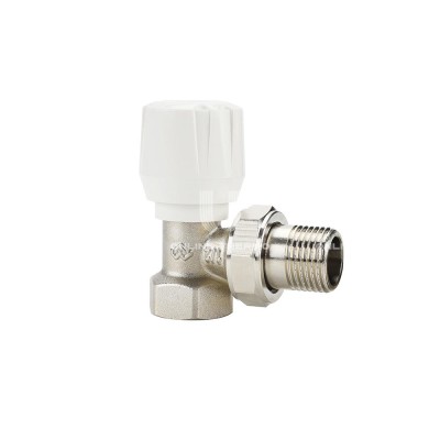 Радиаторный клапан (вентиль) ручной регулировки Varmega VMRV01-N00404, 1/2" ВР-НР, угловой