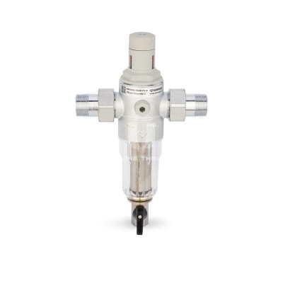 Купить Комбинированный промывной фильтр Varmega VMPF01-C16052, 3/4" НР, для холодной воды, с редуктором давления в магазине Mirkotlov.by (Мир Котлов) - отличное качество. Купить Комбинированный промывной фильтр Varmega VMPF01-C16052, 3/4" НР, для холодной воды, с редуктором давления